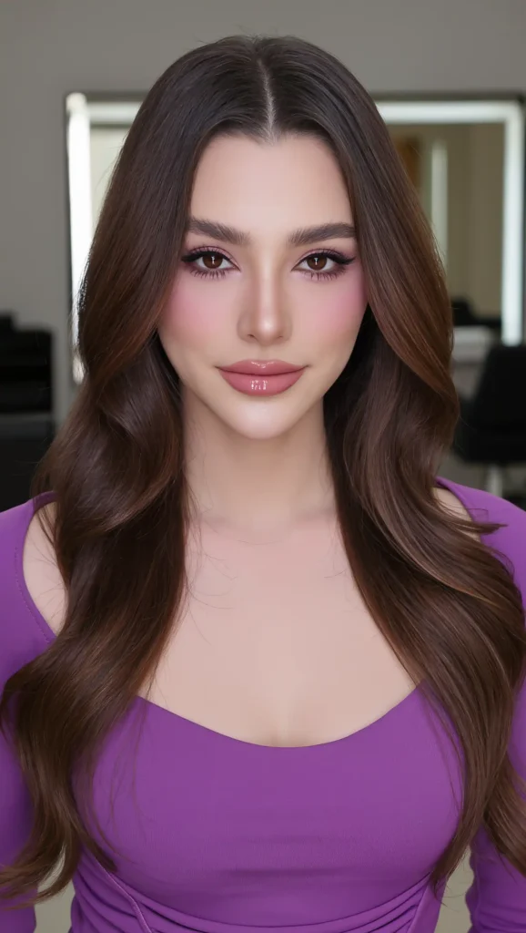U-Shaped Long Haircut