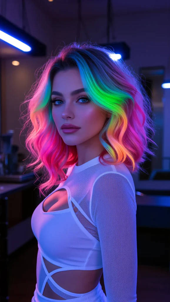 UV Reactive Hair