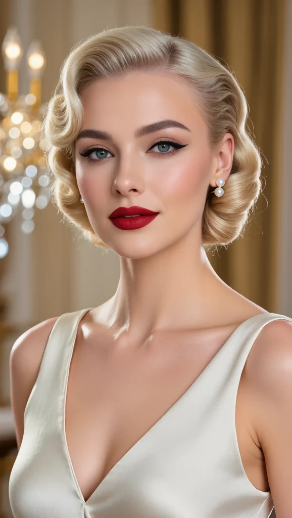 Vintage-Inspired Updo