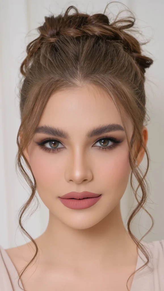 Voluminous French Twist