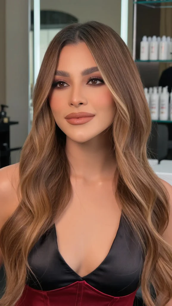 Warm Caramel Balayage