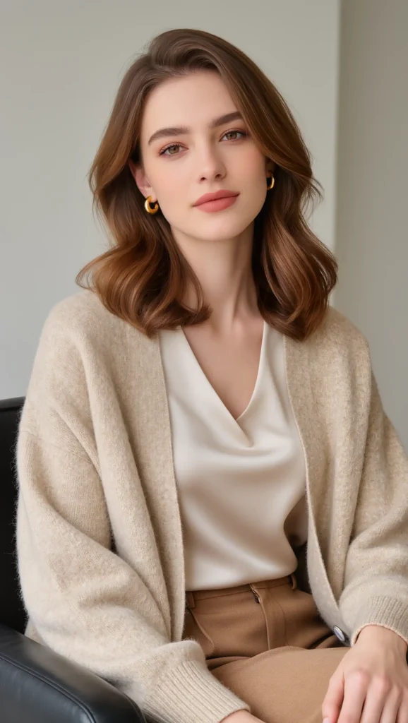 25 Hair Colors That Always Look Expensive in 2026 24 Warm Maple Brunette