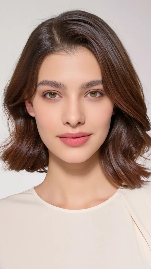 Wavy Lob Hairstyle