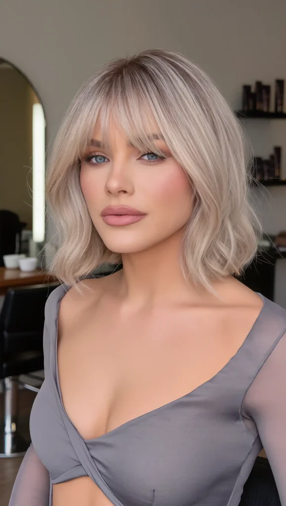24 Summer French Bob Haircuts for 2026 That Are Chic, Timeless & Effortlessly Parisian 4 Wispy Bangs French Bob