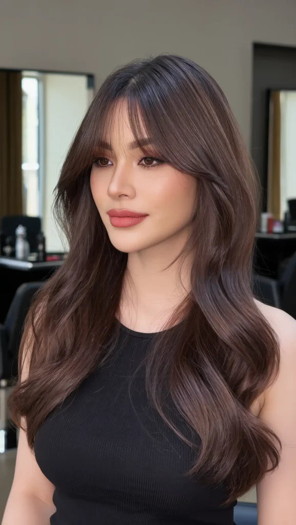 25 Haircuts for Oval Face Shape 2026 That Are Flattering, Stylish & Perfectly Balanced 15 Wispy Bangs Haircut