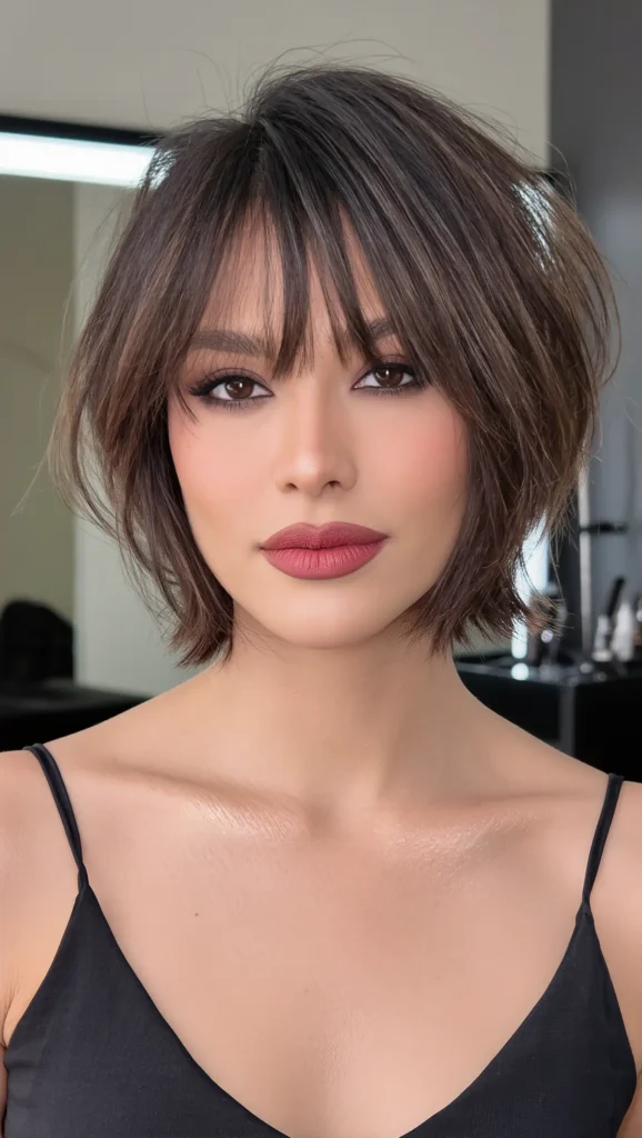 25 Haircuts for Oval Face Shape 2026 That Are Flattering, Stylish & Perfectly Balanced 16 Wolf Cut Hairstyle
