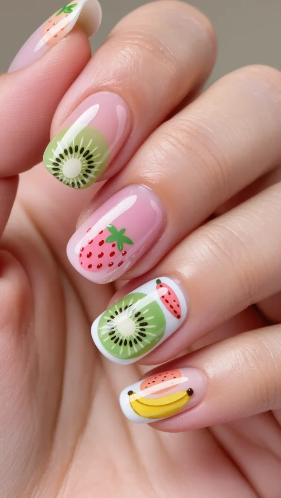 Mixed Fruit Manicure