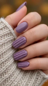 24 Fall Sweater Nail Designs 2026