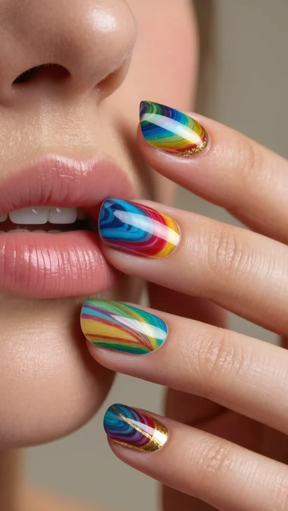 Abstract Color Swirls