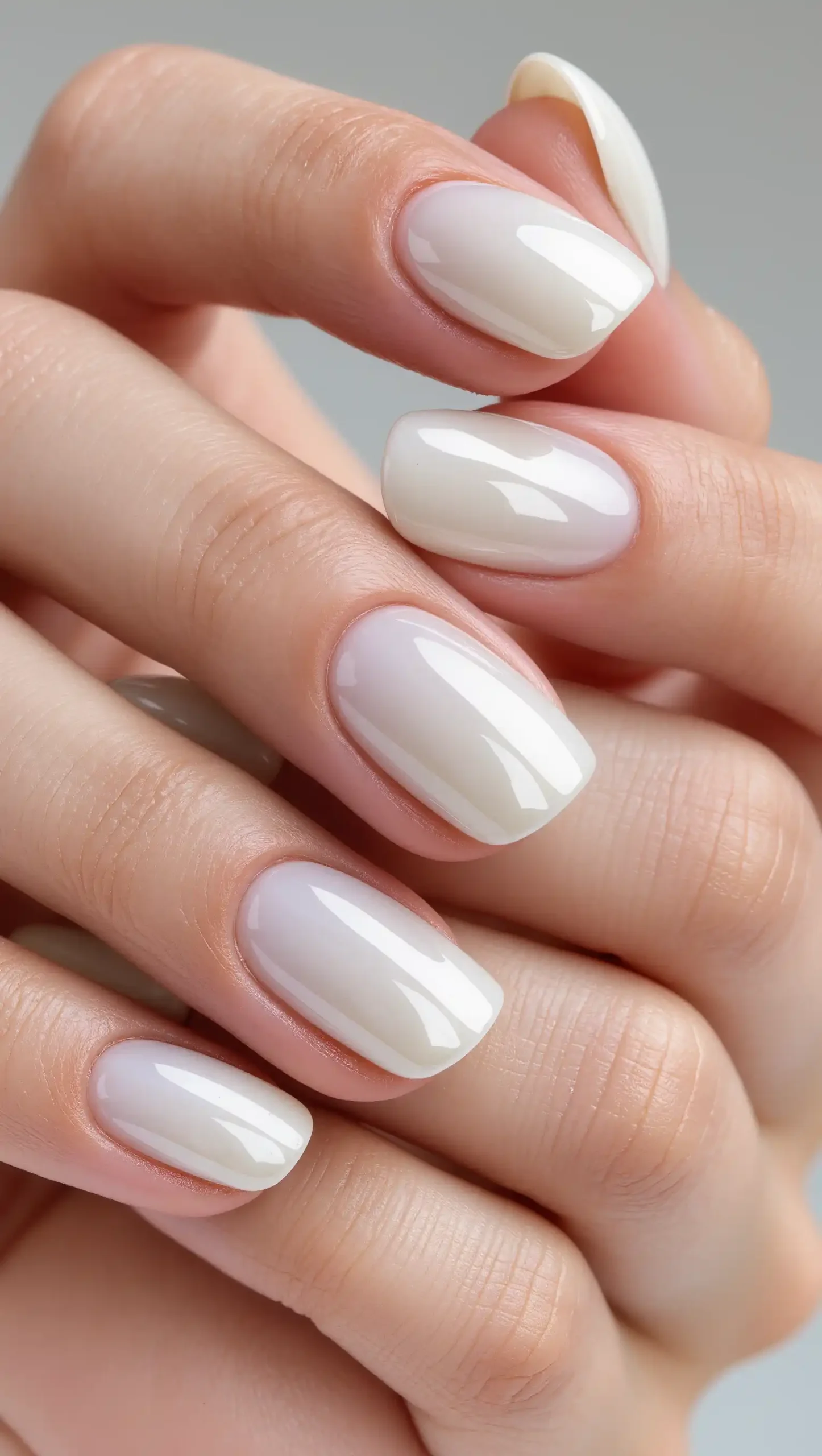 25 Summer Press-On Nail Ideas for 2026: That Instantly Elevate Your Style 10 Almond Milk Gloss Nails