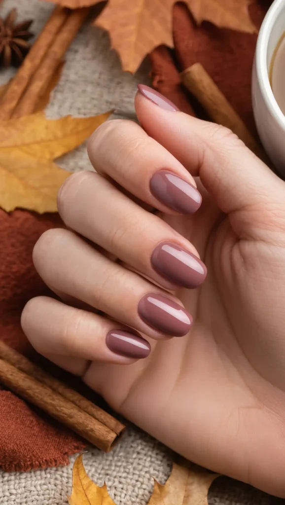 Antique Rose Nails