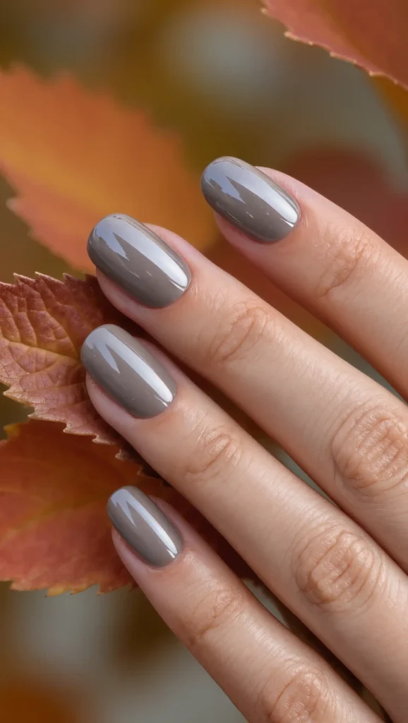 25 Fall Dark Nail Ideas 2026: Moody Manicures That Will Dominate Autumn 24 Ash Taupe Nails