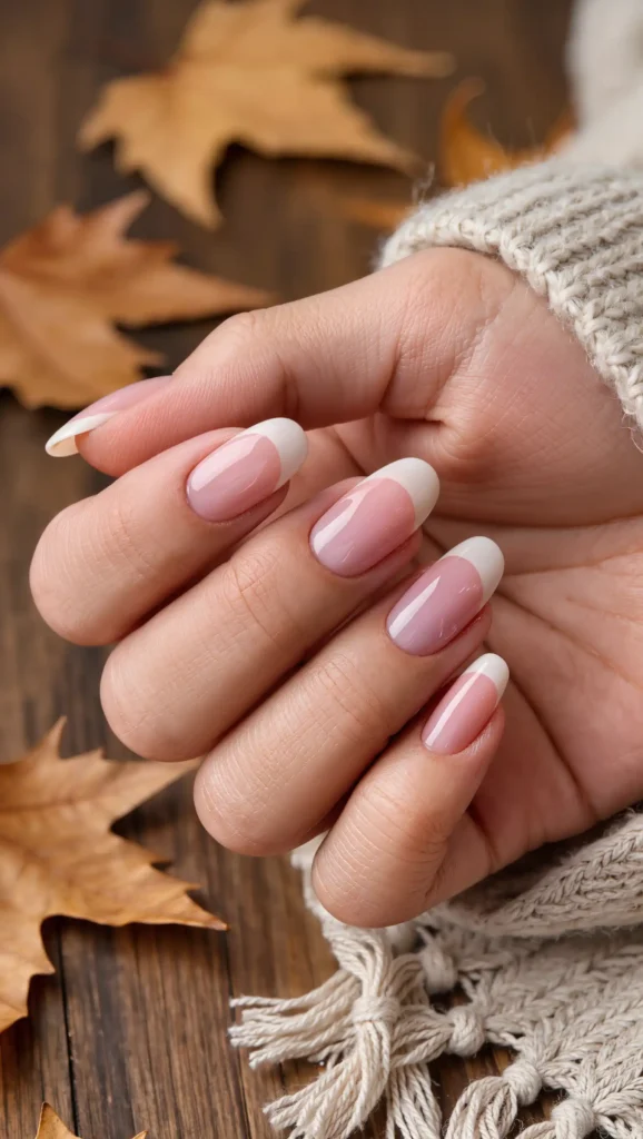 Barely-There Ombre Nails