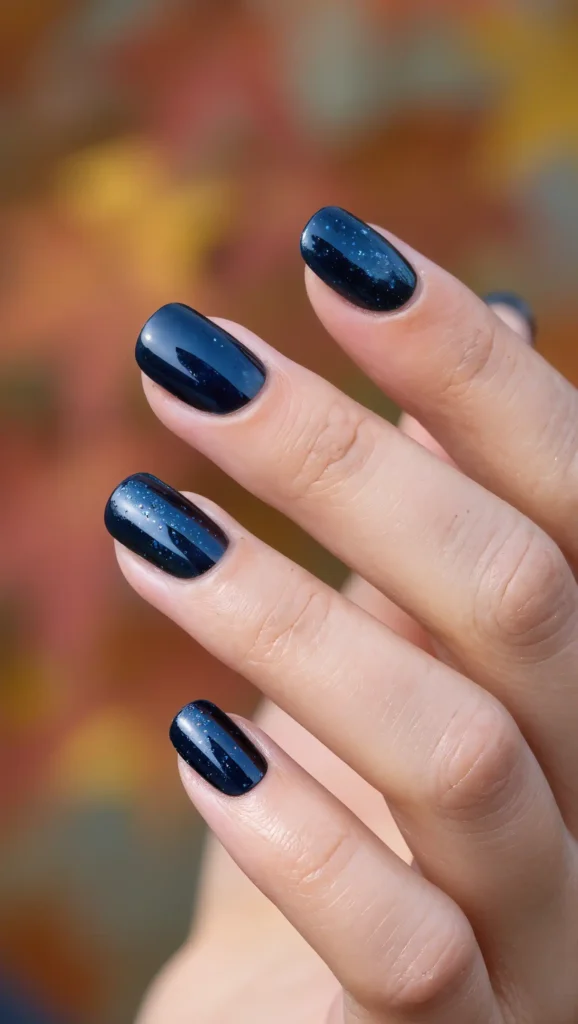 25 Fall Dark Nail Ideas 2026: Moody Manicures That Will Dominate Autumn 23 Black Sapphire Nails