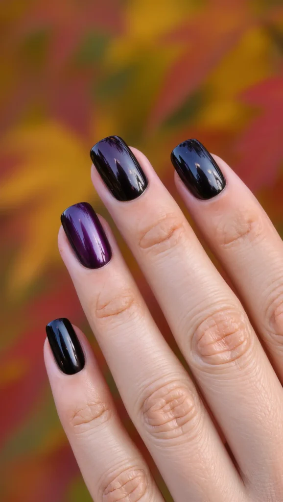 25 Fall Dark Nail Ideas 2026: Moody Manicures That Will Dominate Autumn 4 Blackberry Jam Nails