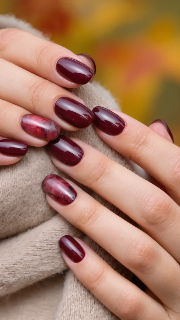Burgundy Stone Texture