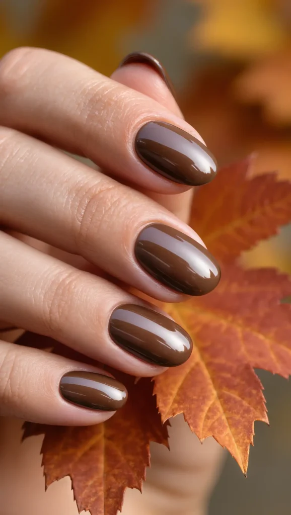 Chestnut Gloss Nails
