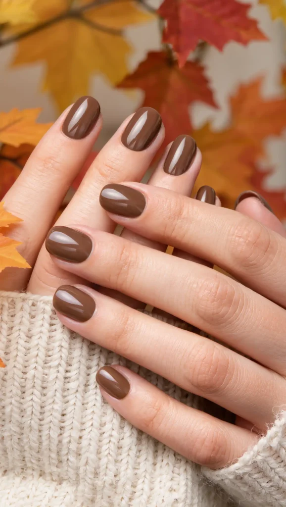 Cinnamon Chai Nails