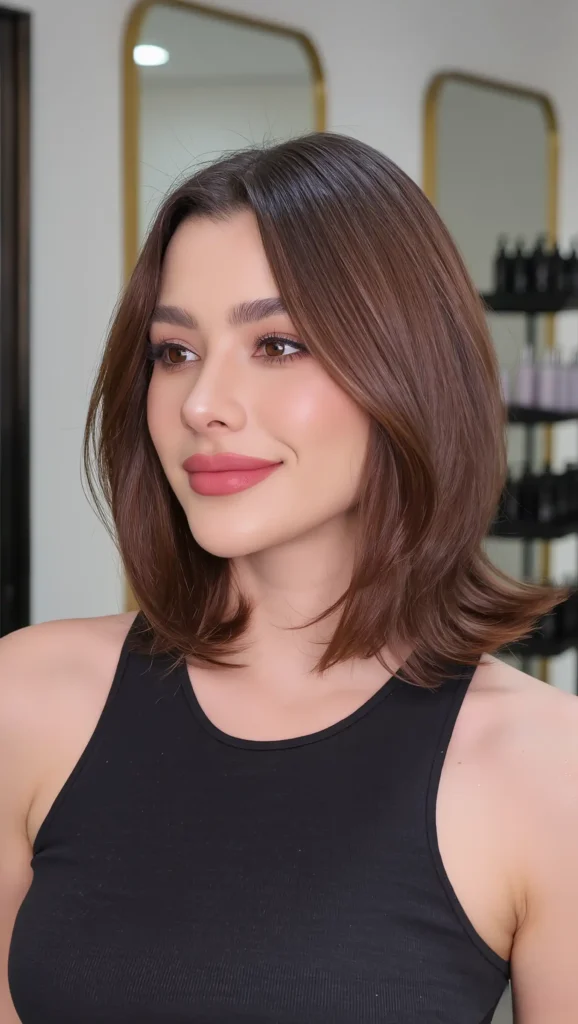 Collarbone-Length Haircut