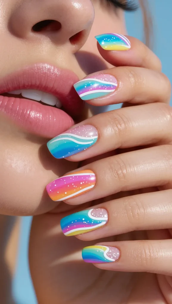 Colorful Wave Patterns