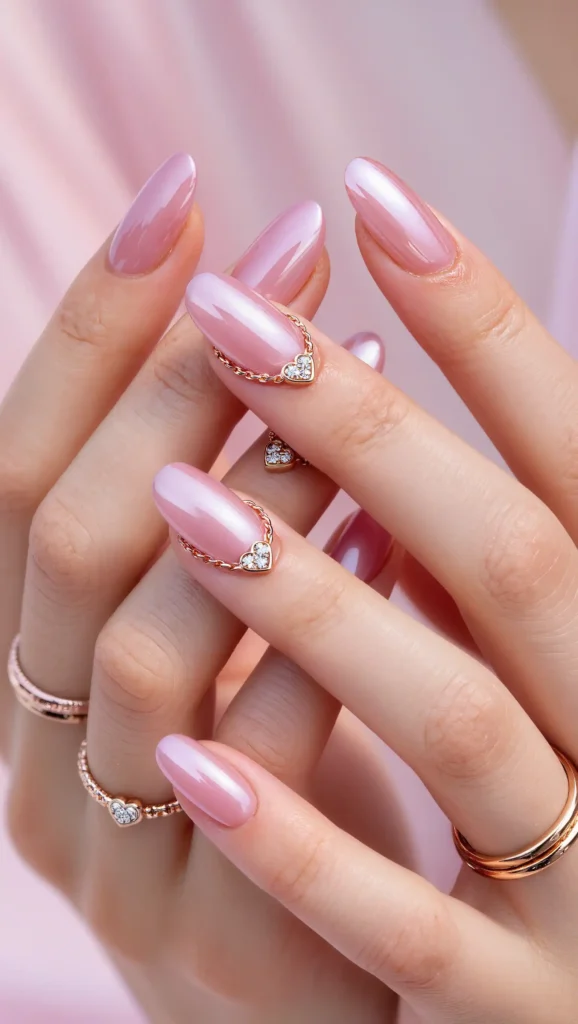 Delicate Heart Chains