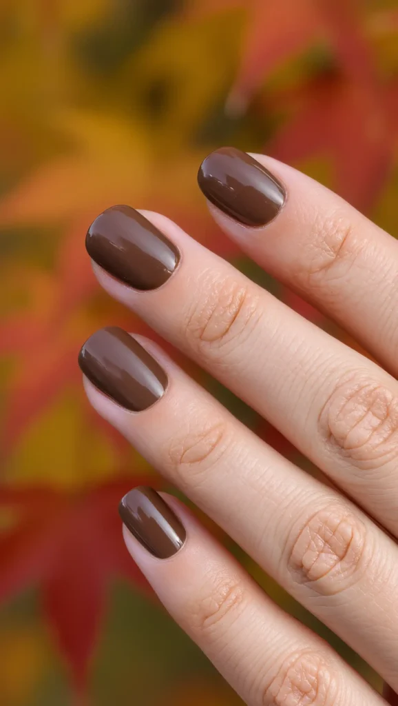 25 Fall Dark Nail Ideas 2026: Moody Manicures That Will Dominate Autumn 15 Espresso Matte Nails
