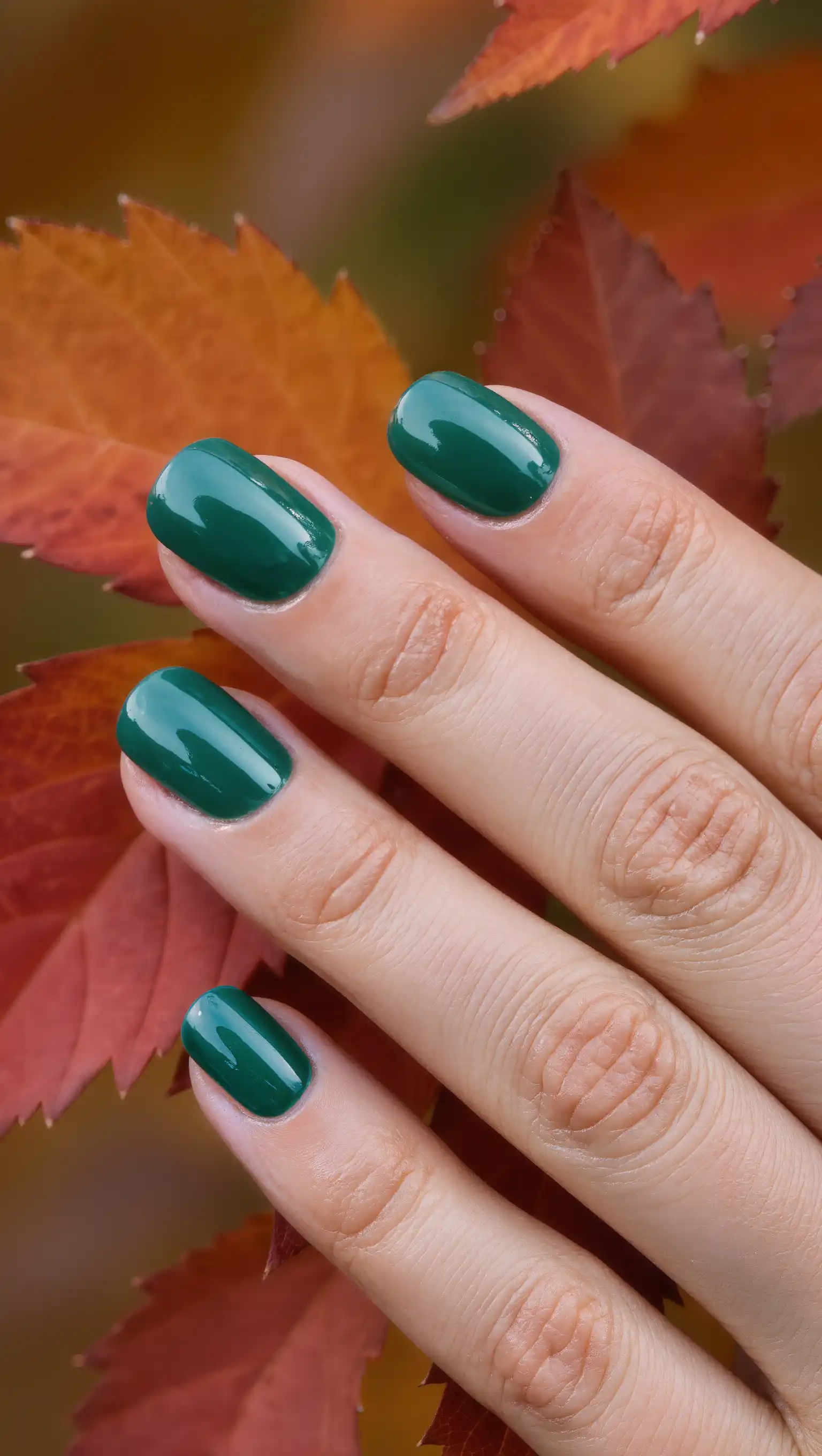 Forest Moss Nails