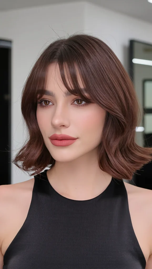 French Bob with Wispy Bangs