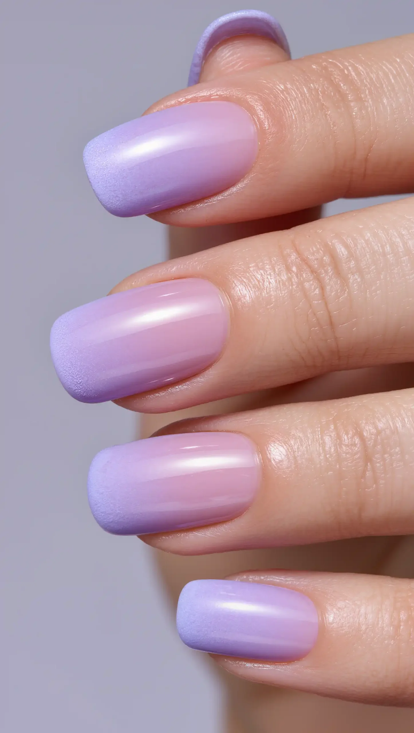 24 Summer Dip Powder Nails Ideas 2026: Manicures That Will Be Everywhere This Season 20 Frosted Lavender Tips
