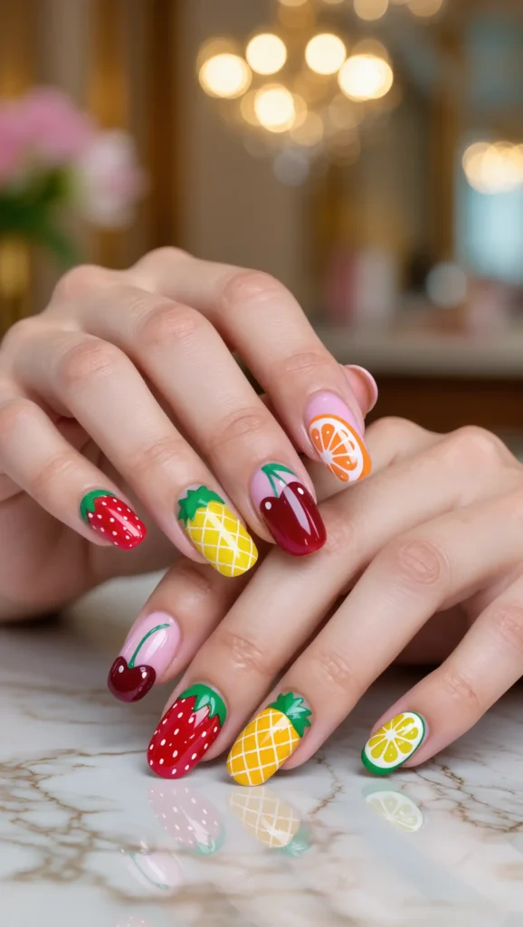 Fruity Nail Designs