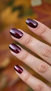 Garnet Chrome Nails