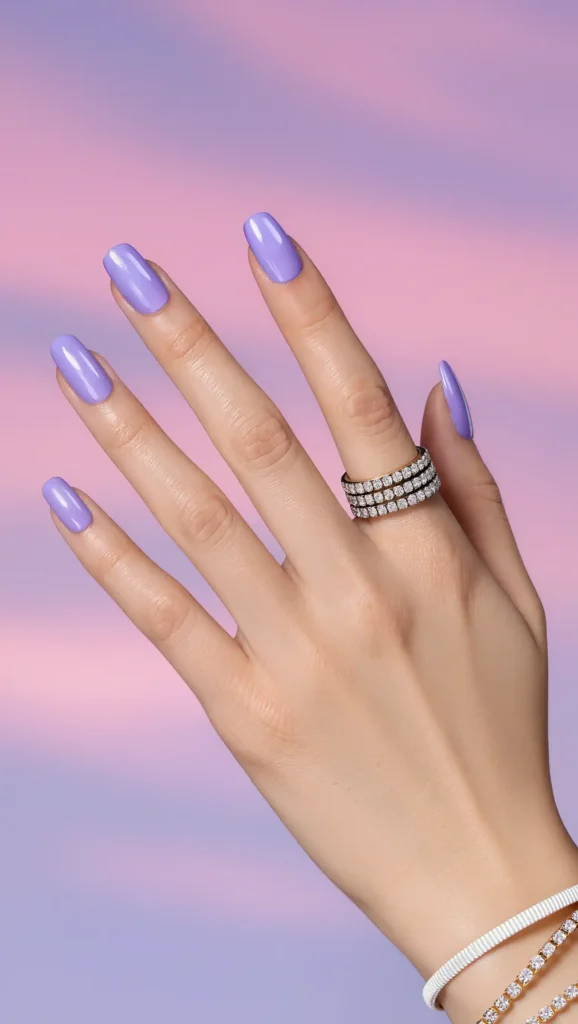 Glossy Lavender Dreams
