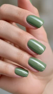 Green Matcha Nails