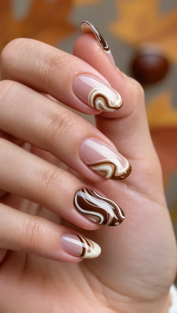Hazelnut Swirl Art