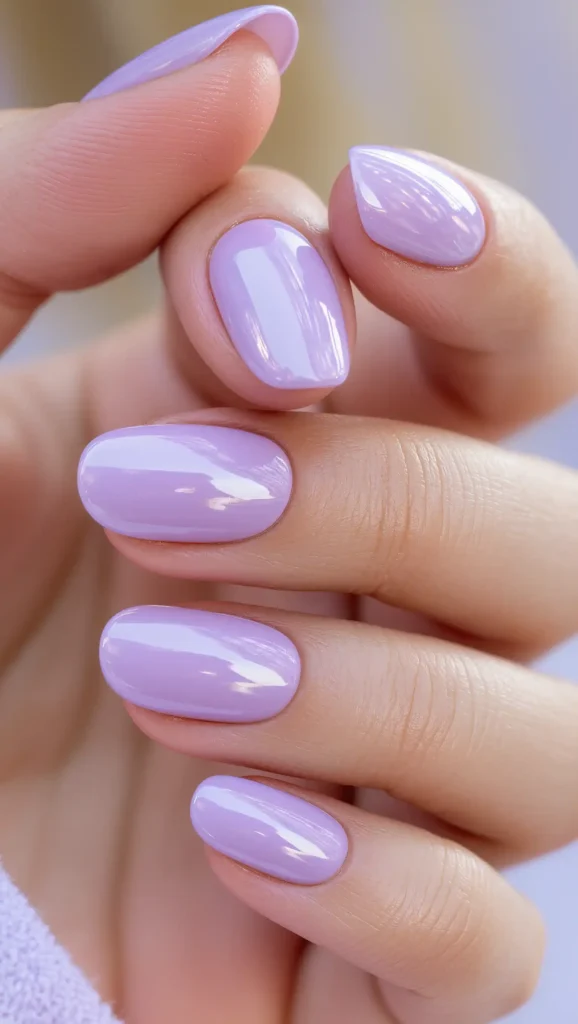 25 Summer Almond Shape Nails 2026 That Are Trendy and Perfect for Sunny Days 11 Lavender Dream Nails