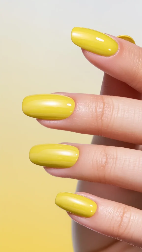 25 Summer Stiletto Nails Inspo 2026: Glamorous Designs That Steal the Spotlight 8 Lemonade Yellow Perfection