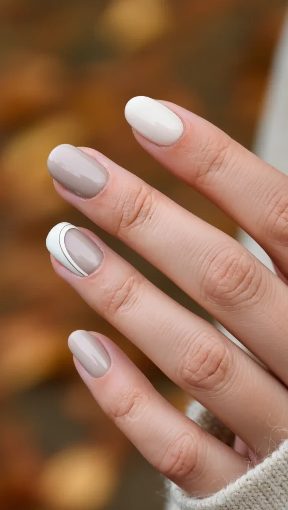 Linen-Inspired Nails