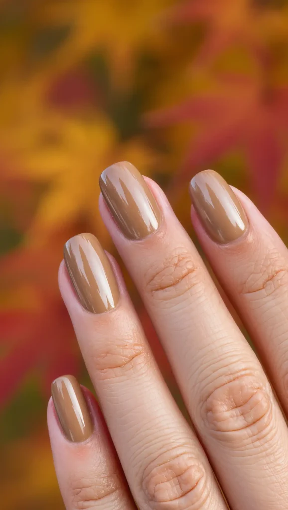 Maple Cream Nails