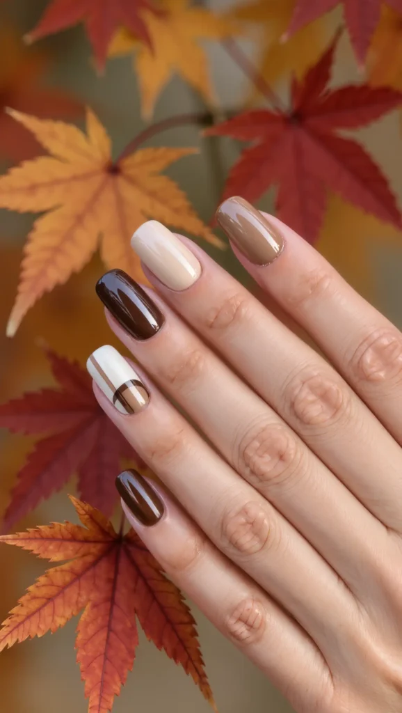 Maple Latte Nails