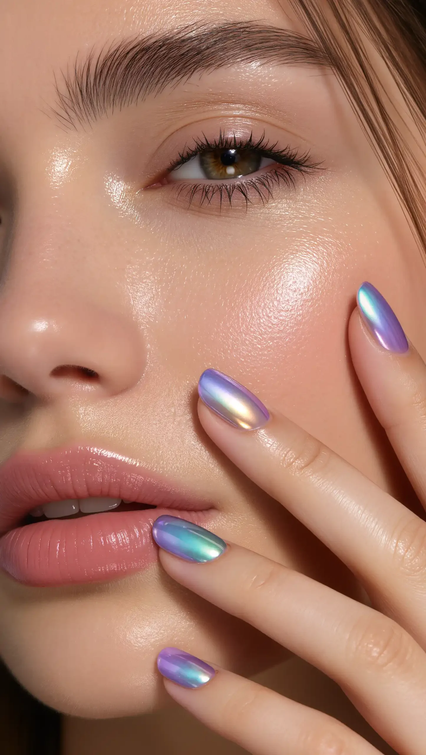 24 Summer Beach Nails Ideas for 2026 That Are Tropical, Trendy & Vacation-Ready 1 Mermaid Chrome Nails