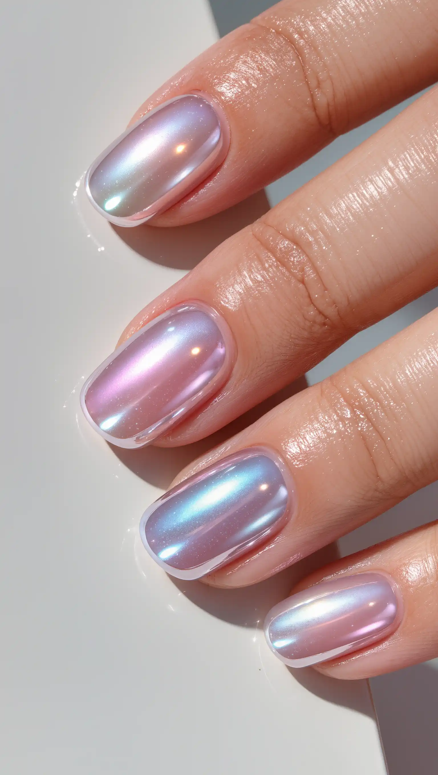 25 Summer Press-On Nail Ideas for 2026: That Instantly Elevate Your Style 26 Mirror Pearl Press-Ons