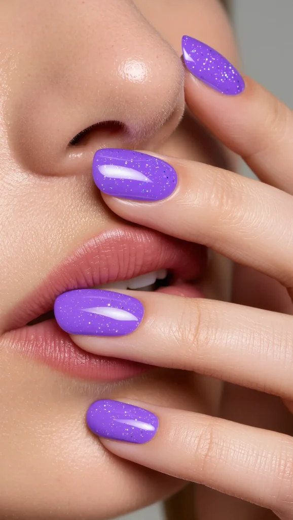 25 Neon Summer Nails 2026 That Will Make Your Manicure Glow All Season 20 Neon Purple Glam Nails