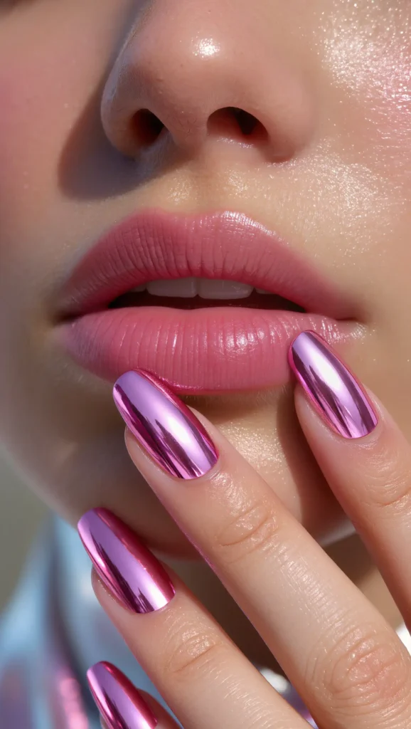 Pink Chrome Gloss