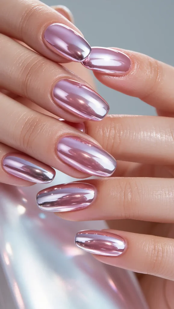 25 June Summer Nails 2026 That Are Perfect for the Start of Sunny Season 19 Pink Chrome Nails