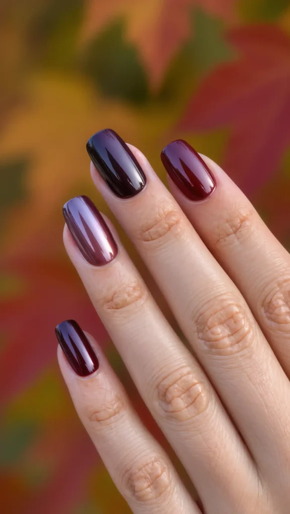 Plum-Burgundy Gradient