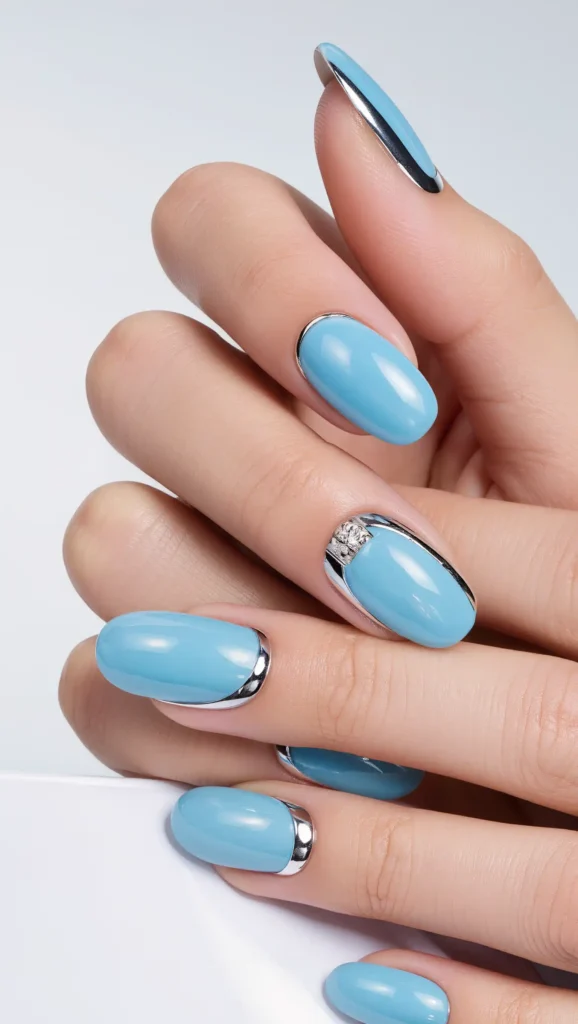 Powder Blue Chrome