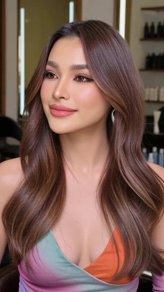 24 Summer Luxury Haircuts 2026 That Look Expensive and Effortlessly Chic 15 Rich Brunette Layered Hair