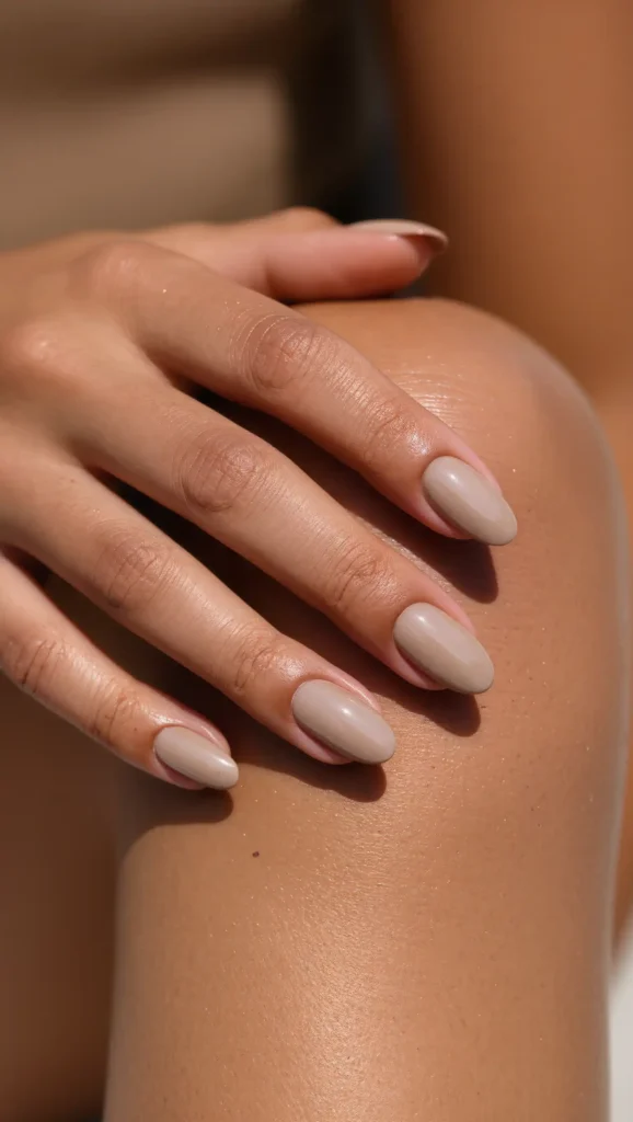 24 Summer Beach Nails Ideas for 2026 That Are Tropical, Trendy & Vacation-Ready 5 Sandy Nude Nails
