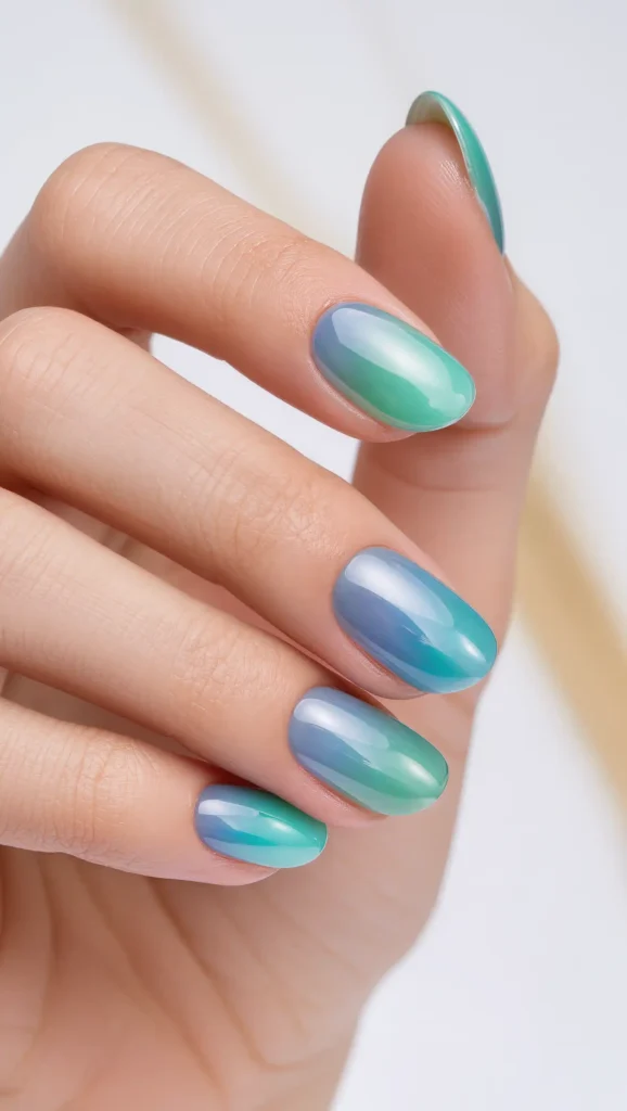 25 Summer Vacation Nail Designs for 2026 That Are Bright, Fun & Made for Getaways 18 Sea Glass Nails