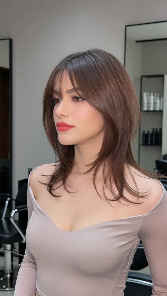 Shoulder-Length Shag